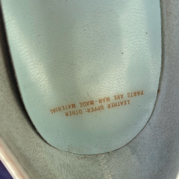 Vintage white mod leather shoes small heel Red Cross nurse sz 10 - Picture 5 of 9